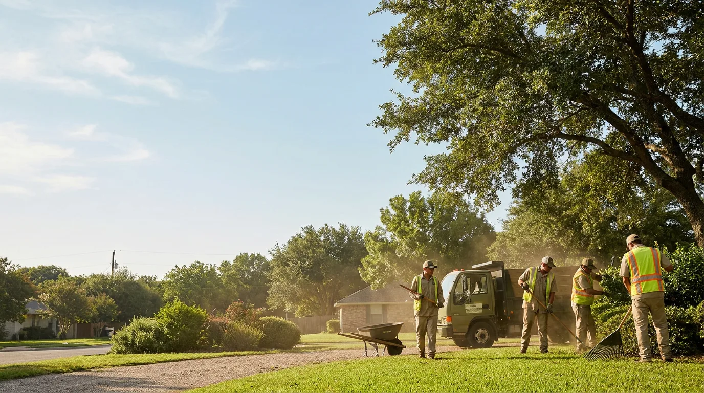 Landscaping in Hooks, TX near me